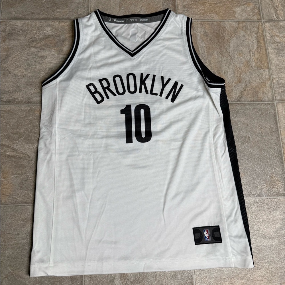 Brooklyn Nets Fanatics Jersey Boys Size Large White Ben Simmons NBA Basketball